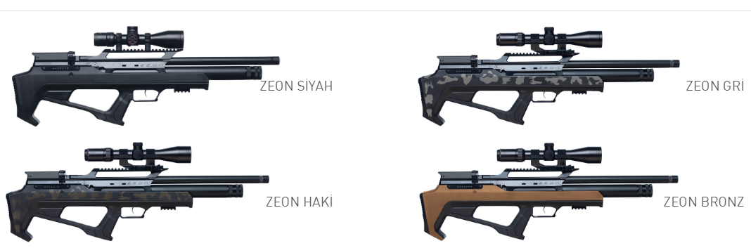 بندقية الهواء huglu effecto zeon pcp